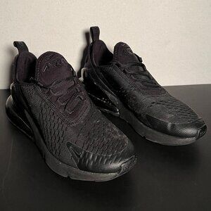 Nike Air Max 270 | Triple Black | Size 6Y (Fits Women’s 8)